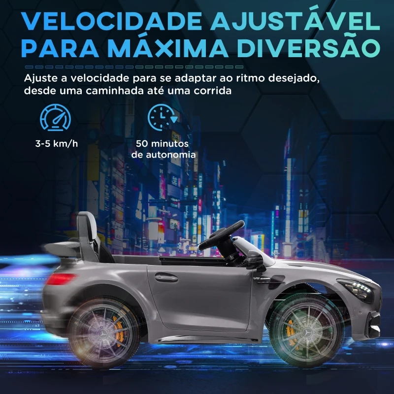 Mercedes-Benz AMG GTR ministand.pt carros elétricos para crianças