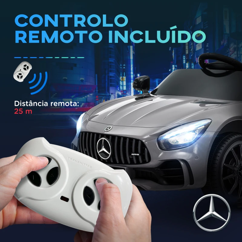 Mercedes-Benz AMG GTR ministand.pt carros elétricos para crianças