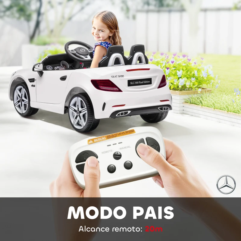 Mercedes-Benz SLC300 ministand.pt carros elétricos para crianças