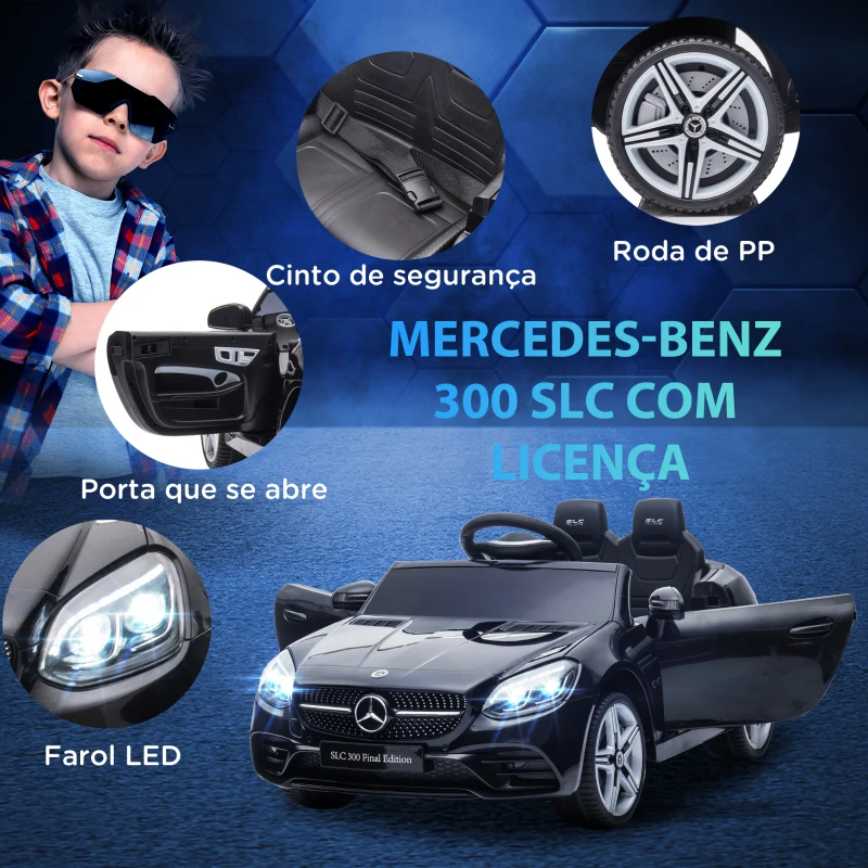 Mercedes-Benz SLC300 ministand.pt carros elétricos para crianças