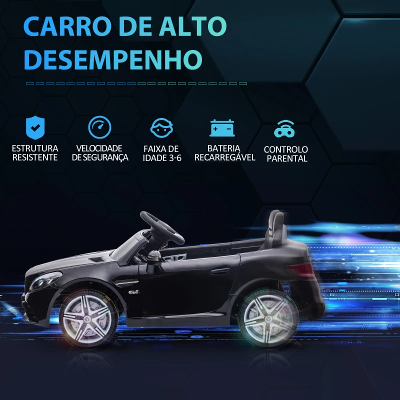 Mercedes-Benz SLC300 ministand.pt carros elétricos para crianças