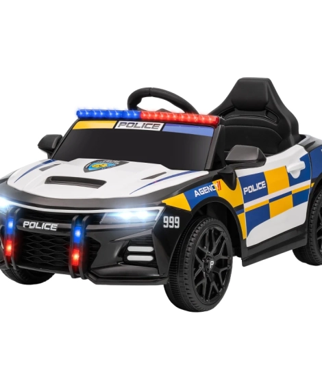 Carro da Polícia XMX-629 ministand.pt carros elétricos para crianças