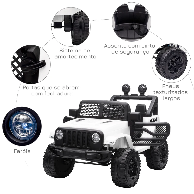 Jipe 4x4 ministand.pt carros elétricos motos elétricas para crianças