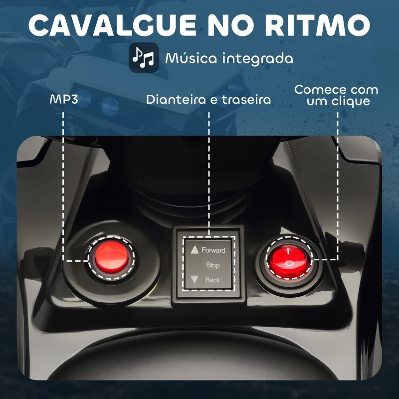 Quad Elétrico 6v ministand.pt carros elétricos motos elétricas para crianças