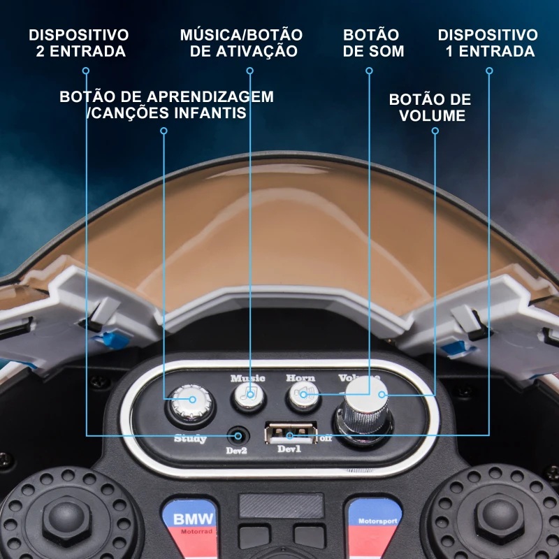 BMW HP4 ministand.pt motas e carros elétricos para crianças