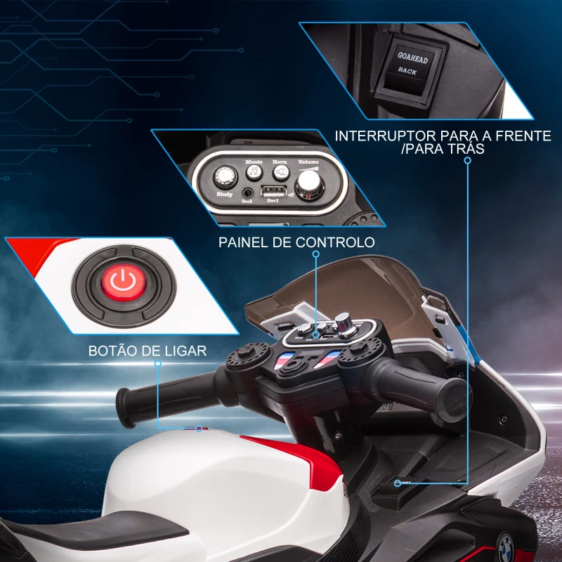 BMW HP4 ministand.pt motas e carros elétricos para crianças