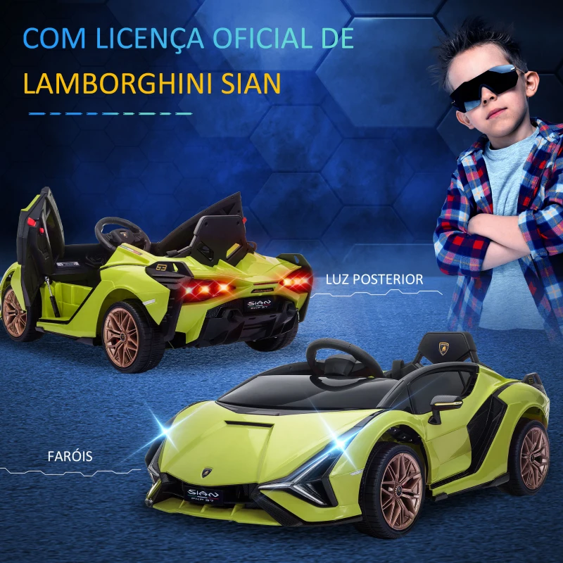 Lamborghini Sián FKP 37 ministand.pt carros elétricos para crianças