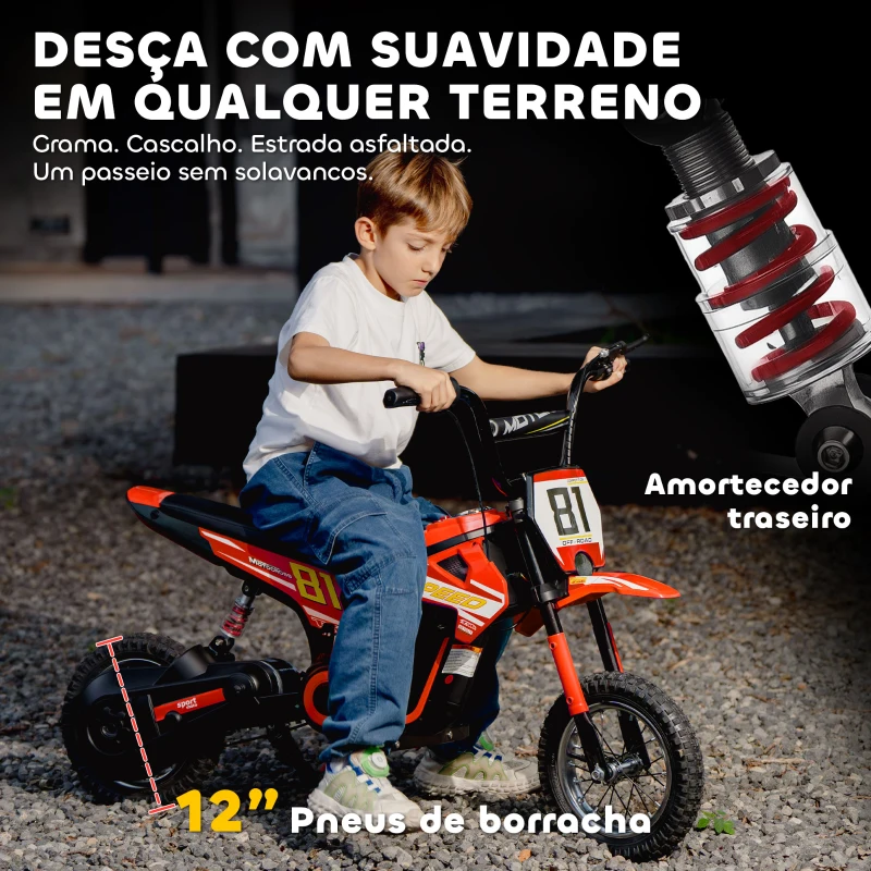 AIYAPLAY Motocross 81 ministand.pt motas e carros elétricos para crianças