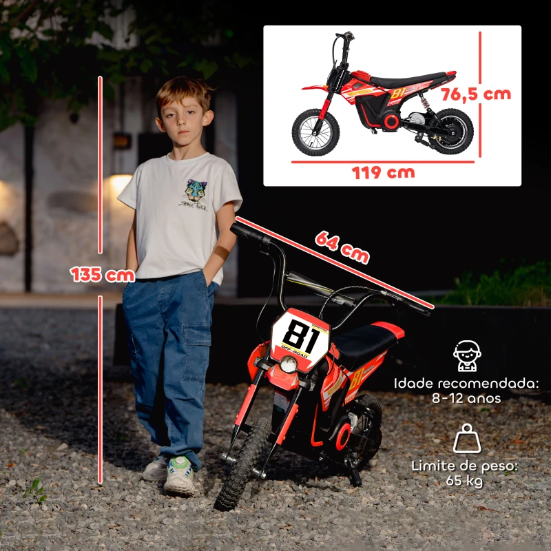 AIYAPLAY Motocross 81 ministand.pt motas e carros elétricos para crianças