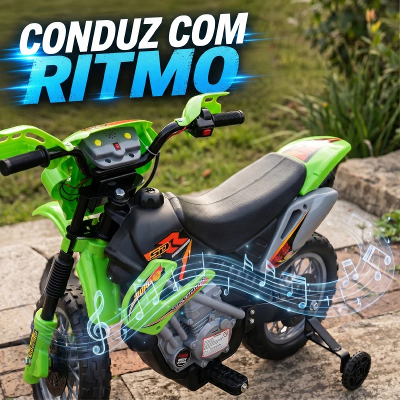 Motocross Moto Action 6V ministand.pt motas e carros elétricos para crianças